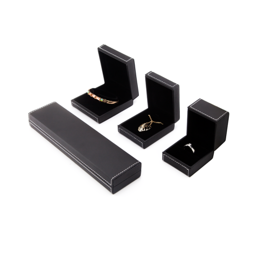 Black Leather Jewelry Boxes