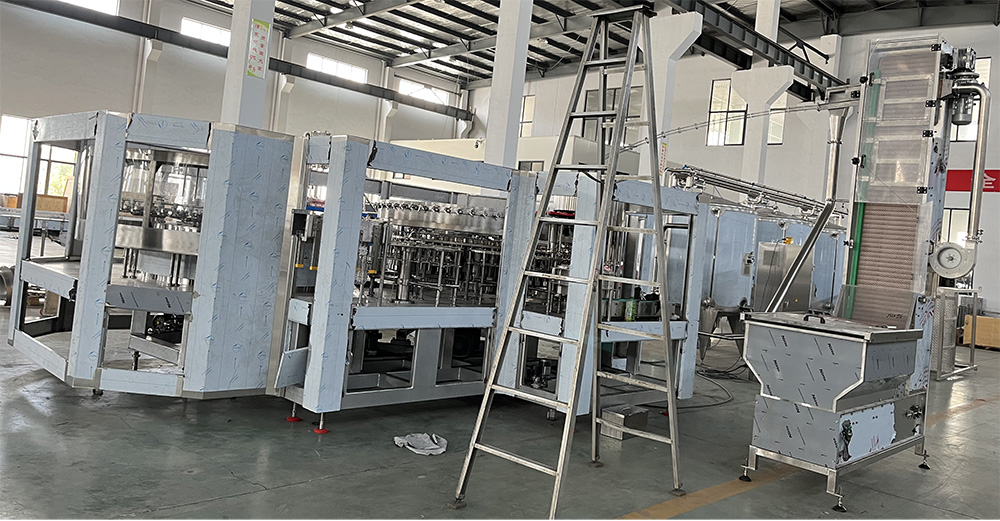 beverage bottling machinery