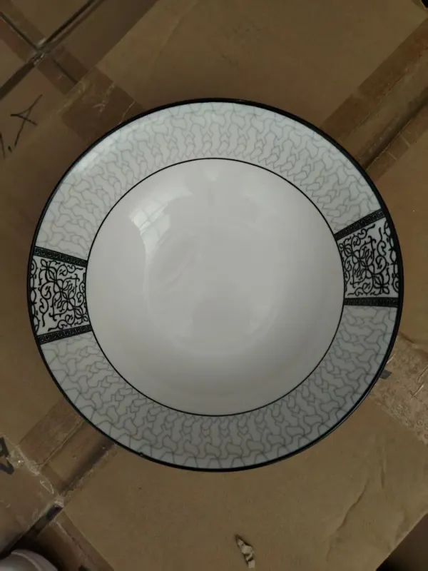Handmade Colored Glazed 8" Salad Bowl