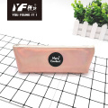 Custom simple cute fashion waterproof PU pencil case