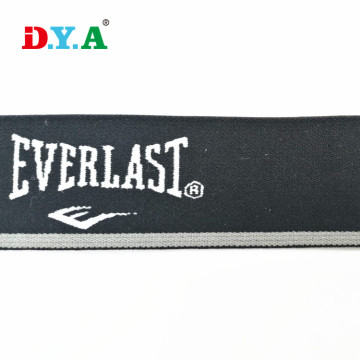 Hoge elasticiteit logo Jacquard tailleband