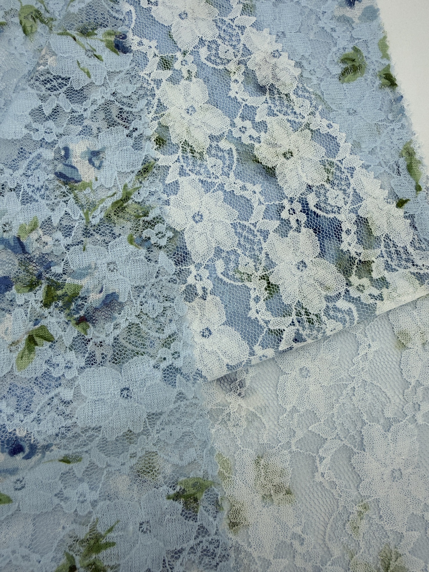 Soft Floral Stretch Lace for Dresses