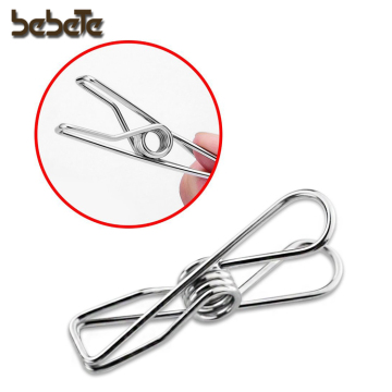Clothespins 40 PACK,2 Inch Multi-purpose Stainless Steel Wire ,Cord Clothes Pins Utility Clips,Hooks for Home/Office