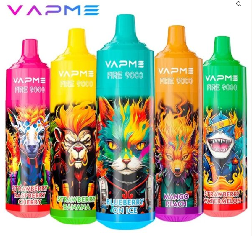 VAPME Fire 9000 Перезаряжаемая 9000 Puffs E-сига