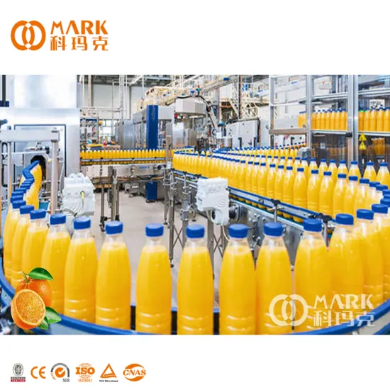 Automatic PET Bottled Juice Filling Production Line Machine