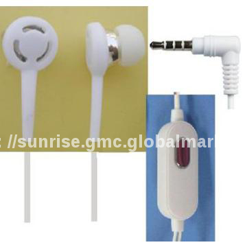 iPhone Headsets, In-ear Cell Phone Earphone, HandsFree
