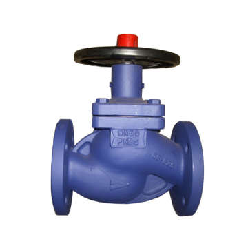Title: "DIN Non-Rising Stem DN50 PN25 Flanged GS-C25 Bellows Seal Globe Valve: Specifications and Features