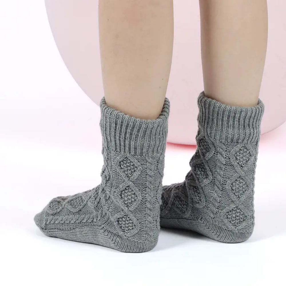 Warm Sherpa Slipper Socks