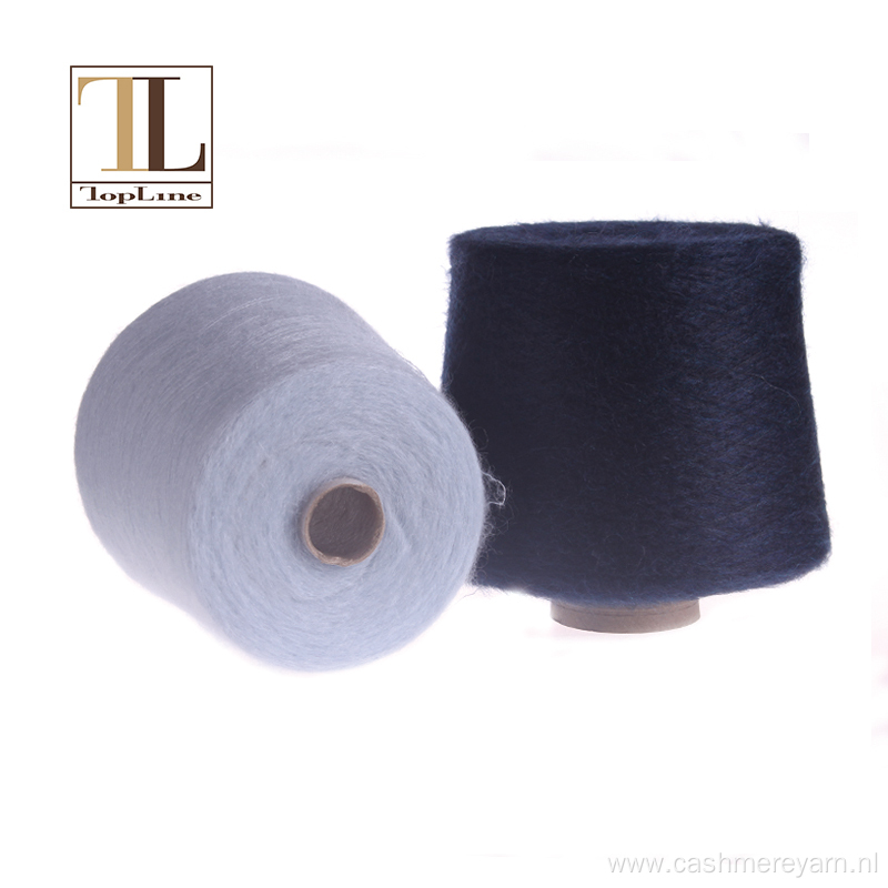 Topline high percent brush super kid mohair yarn