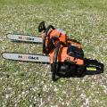 One-Hand Woodworking Petrol 62cc Chainsaw
