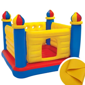 Colorful PVC-Coated Tarpaulin: Ideal Material for Inflatable Jumping Castles