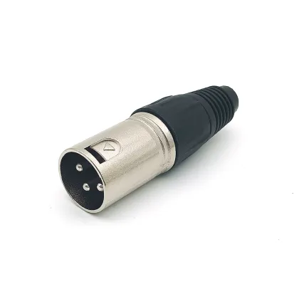 Microphone Audio Cable XLR Plug Adapter Connector