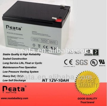 12v 10ah / 12ah flooded lead acid battery