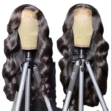 Fast shipping 28inch 40 inch Natural preplucked wigs human hair lace front brazilian curly human hair lace front wigs