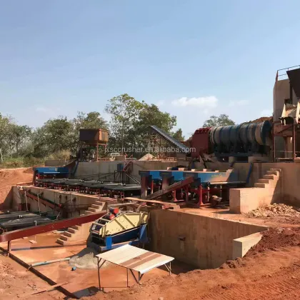 50tph Barite Washing Plant and Complete Set Barite Beneficiation Processing Equipment
