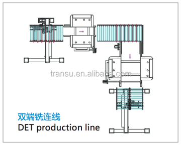 Professional Double End Tenoner for Efficient Door and Cement Board Cutting