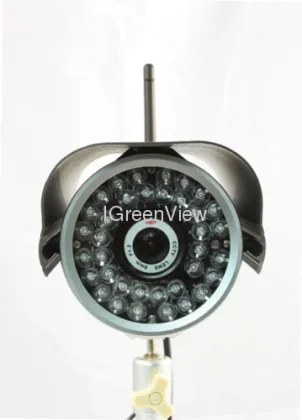 Waterproof Ip Camera Supports External Audio Capture Equipment 