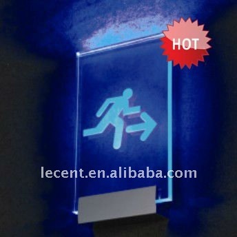 Aluminium Satin Finish LED Sign Clamp