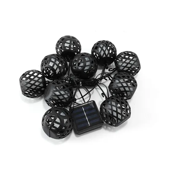 Waterproof Warm Flame Hanging Solar Ball String
