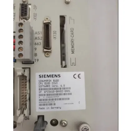 Siemens Series 6FC5410-0AY03-0AA1 CCU Board Hot Sale