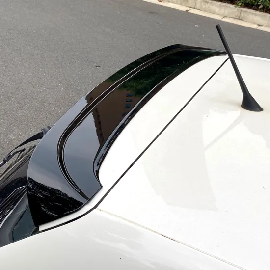 Affordable Black/Carbon Fiber Style Spoiler for VW Polo 6R/6C (2009-2017): Boost Your Car's Appearance with this Rear Trunk Spoiler