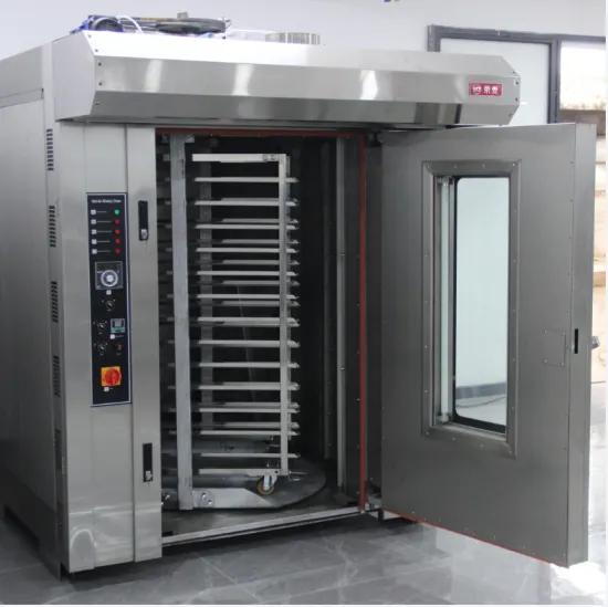 Heating Bakery Two-Rack 32 Tray Rotary Oven - Electric/Diesel/Gas Options for Bakery Industry
