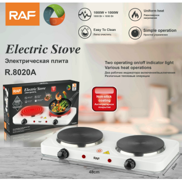 Indoor double electric stoves