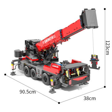 High-Quality RC Crane Truck Blocks: The Perfect Technical Construction Toy for 8+ Age Kids