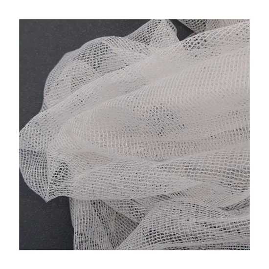 100% Polyester Warp Knitting Industrial Mesh Fabric for Transparency