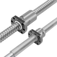 12mm Ball Screw SFU1204 Ball Screw with Nut (End Processing),Length 23.62 inch / 600mm,Precision Part for CNC Machine