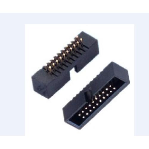 China 1.27mm Box Header 180°,H=5.4mm Factory