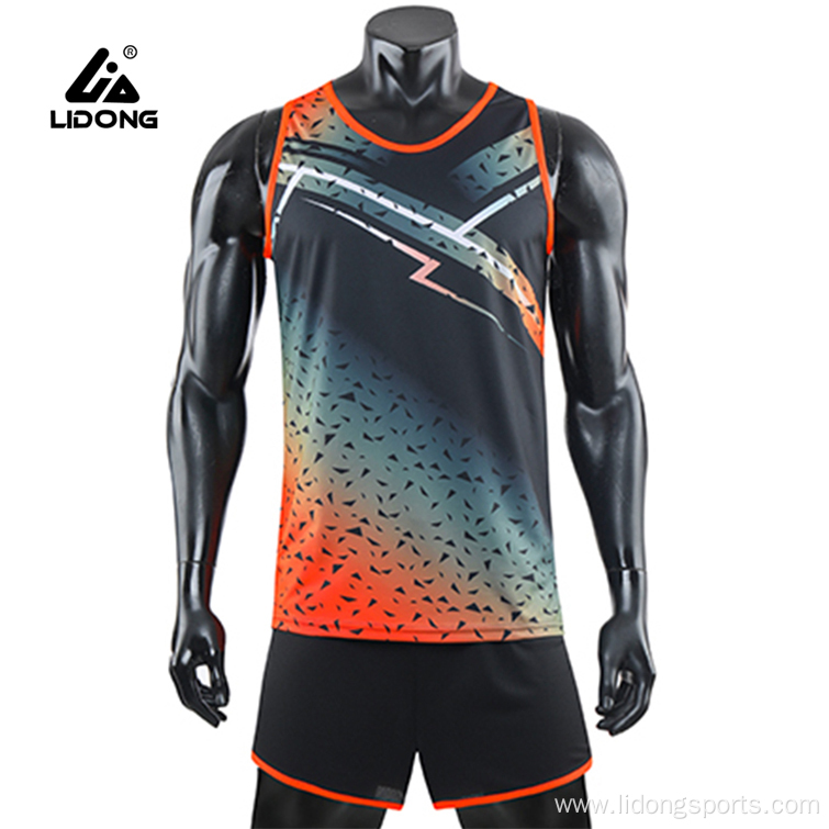 Custom Sublimation Running Jogging Set Running Sports Suit