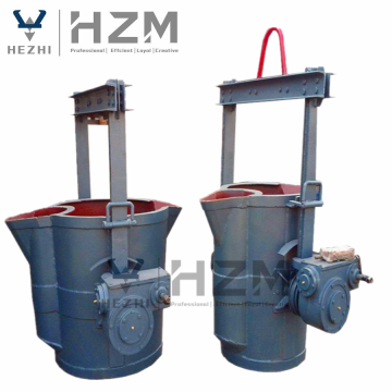 1T 10T 20T Stainless Steel Foundry Iron Ladle for Casting and Pouring