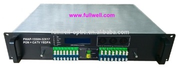 hot sale 32 ports PON & catv EDFA combiner