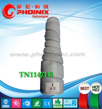 Printing Toner Cartridge TN115 Compatible Konica Minolta Bizhub 162/163/210/211/163V/7516/7616V