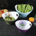 melamine kitchen salad bowl break resistant