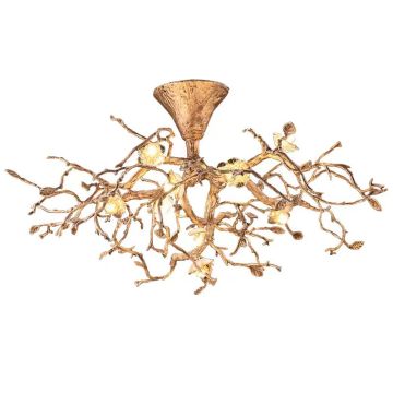Luxury Flower Crystal Ceiling Lamp