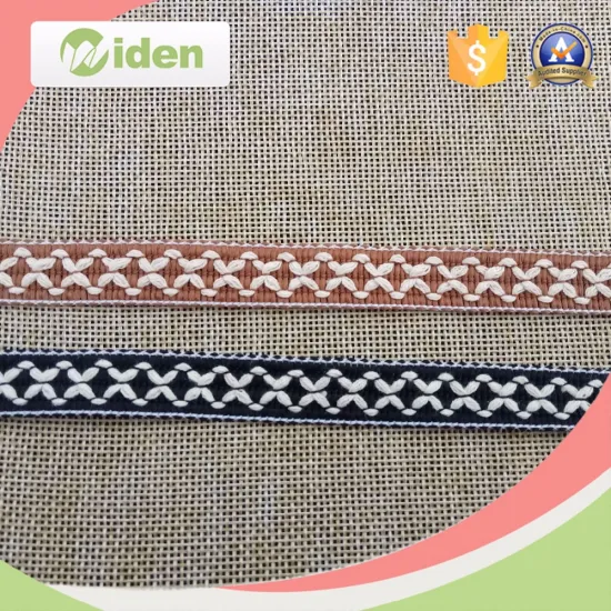 High quality fancy cummerbund cotton lace tape