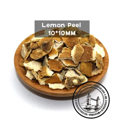Granulate Lemon Peel Crushed Lemon Peel Dried Lemon Peel