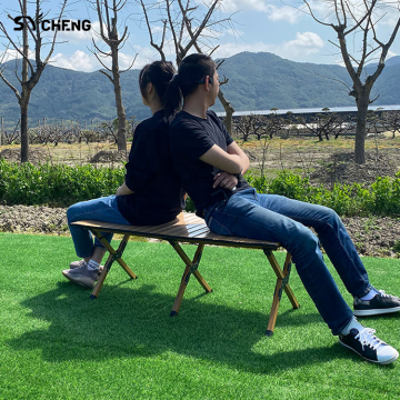 โต๊ะม้วนไข่โลหะผสมอลูมิเนียมที่ปรับแต่งได้ - โต๊ะพับกลางแจ้งแบบพกพา