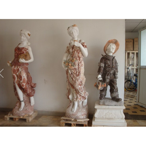 White Marble Stone Carving Sculptures