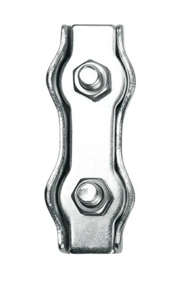 Double Wire Clamp Cable Clip