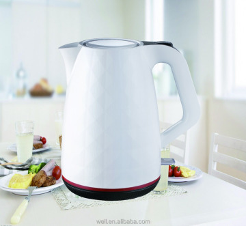 NEW Design Electric Cordless Plastic Jug Kettle - 1.7L Water Boiler