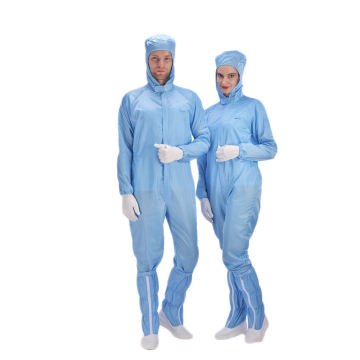 Various Color ES&D Clothing with Elastic Cuff Lab Coats for Food Industry and Workers