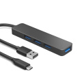 Estação de ancoragem USB 4 em 1 hubs