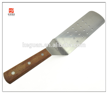 G-327 hot sales popular wooden handle stainless steel kitchen shovel