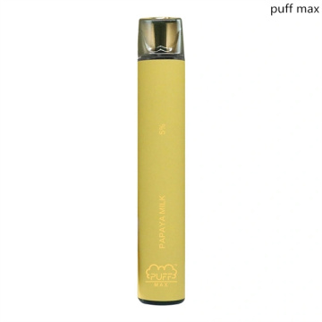 Puff Max Pomelo Lemon Disposable Vape Contains