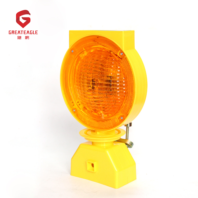 Road Barricade Light Flashing Led Solar Warning Lamp China ...