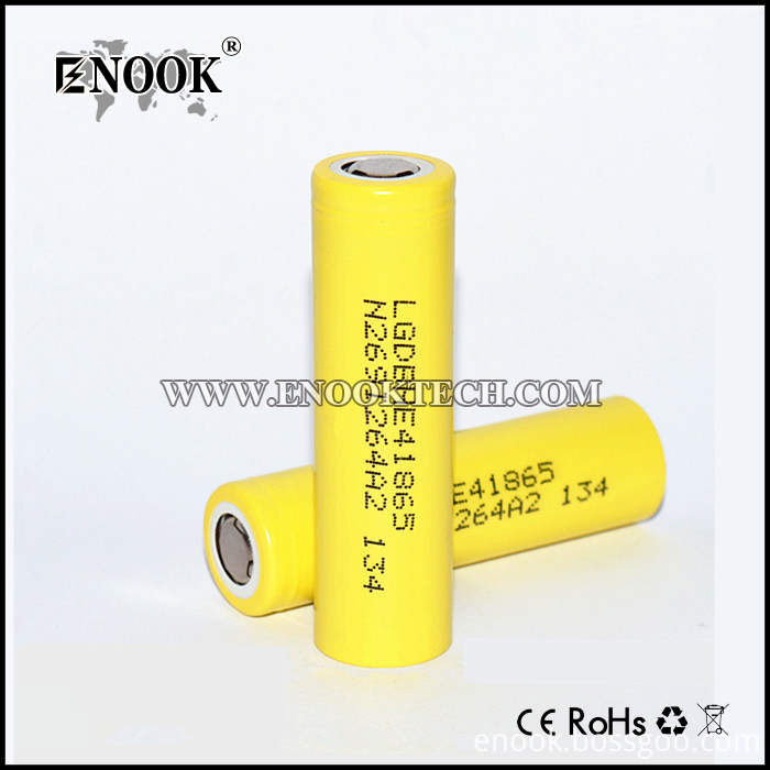 LG HE4 2500mah 18650 Rechargeable Battery Cell