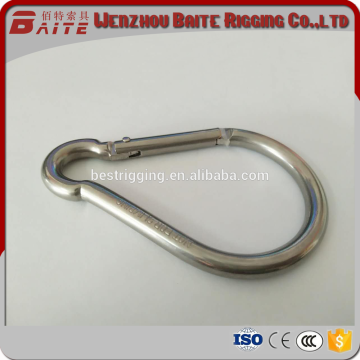 Made in China 7mm Stainless Steel AISI 304 Carainber Snap Hook
